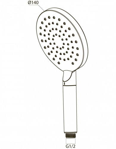 Ручной душ AM PM Inspire F0250000