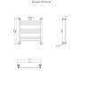 Полотенцесушитель Богема НП 60*40 (ЛЦ20)