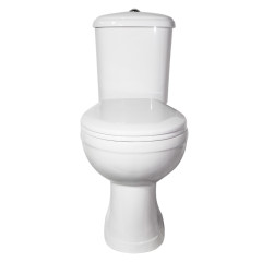 Унитаз-компакт Дора Комфорт, горизонтальный выпуск, сиденье с микролифтом, белый (47301130406)