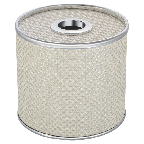 Салфетница Geralis S-RWH Ромб светлая, кант хром