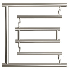 Полотенцесушитель водяной Двин форма лесенка 50х50, цвет Хром (4627106963723)