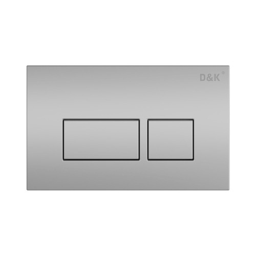 Комплект унитаза с инсталяцией и клавишей смыва D&K Quadro DS1511603, белый