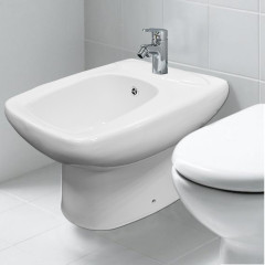 Биде напольное Azario ELANA 35х59х40 санфаянс (AZ-434B)