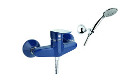 Смеситель для душа Fiore KEVON CHIC 81TX6510, хром/синий