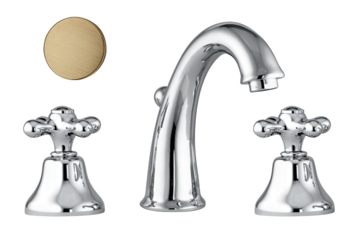 Смеситель для раковины Fiore MARGOT 26ZZ0628, бронза