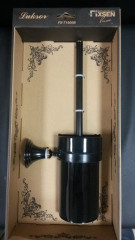 Ёрш для унитаза Fixsen Luksor, черный (FX-71613B)