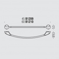 Полотенцедержатель Colombo Design Melo В1210.000