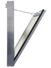 Люк под плитку Люкер Д 25/50 (в/ш) ревизионный, размер дверцы 24,3/49,3