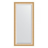 Зеркало настенное с фацетом EVOFORM в багетной раме травленое золото, 76х166 см, BY 1211