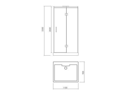 Душевая кабина Appollo A-8839