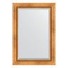 Зеркало настенное с фацетом EVOFORM в багетной раме римское золото, 66х96 см, BY 3438