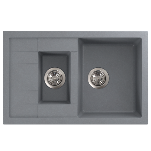 Кухонная мойка Formastone FostoGran FG 76-48, прямоугольная, серый