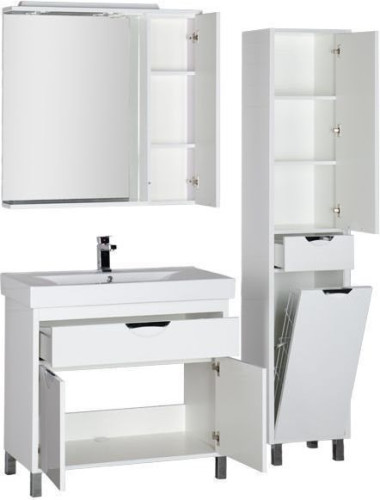 Мебель для ванной Aquanet Гретта 90 белый