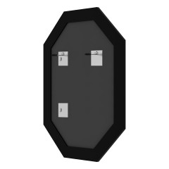 Зеркало настенное Polygon EVOFORM в багетной раме бронзовые бусы на дереве, 51х71 см, BY 7053