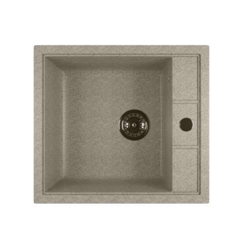Мойка из искусственного мрамора MIXLINE ML-GM28 44,5x50 (533510)