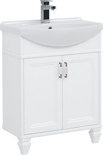 Тумба под раковину Aquanet Валенса NEW 65 белый