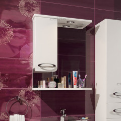 Зеркальный шкаф СанТа Афины 60 с подсветкой