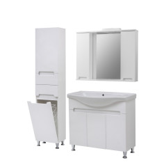 Шкаф с зеркалом в ванную Ceruttispa Ломбардия 95