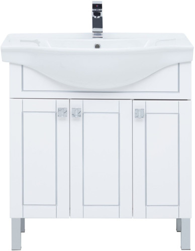 Тумба под раковину Aquanet Эрвин 80 белый