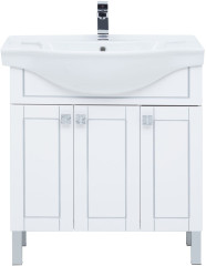Тумба под раковину Aquanet Эрвин 80 белый
