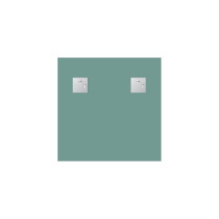 Зеркало настенное c зеркальным обрамлением Style EVOFORM 50х50 см, BY 0801