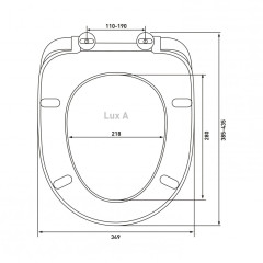 Сиденье BERGES 10601 Lux A