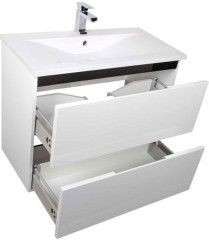 Тумба с раковиной De Aqua Ариетта 90 белый
