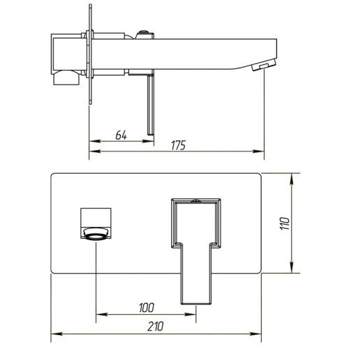 Смеситель для раковины Migliore Kvant ML.KVT-2745.CR