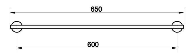 Держатель для полотенца Gessi Minix 15603.031