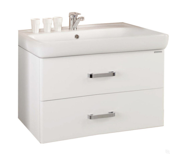 Тумба под раковину AQUATON Америна 80, белая (1A137701AM010)