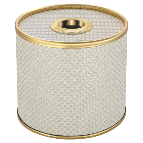 Салфетница Geralis S-RWG Ромб светлая, кант золото