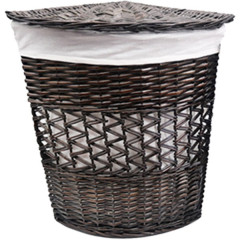 Корзина для белья WasserKRAFT Salm 40x40x57 WB-270-L с крышкой