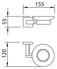 Мыльница Clever Urban 99460