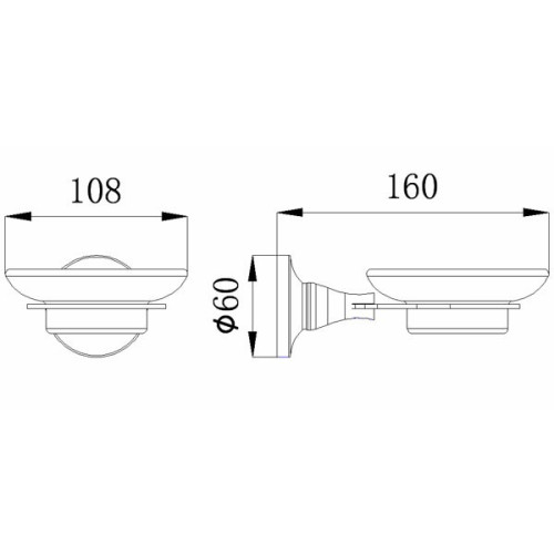 Мыльница Rush Corsica CO42411