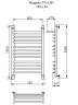 Полотенцесушитель Ника TRAPEZIUM ЛТ (Г2) ВП 100/50