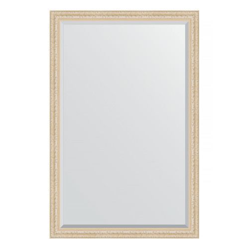 Зеркало настенное с фацетом EVOFORM в багетной раме старый гипс, 115х175 см, BY 1312
