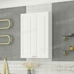 Шкаф навесной Francesca Империя 50 белый (2дв.)