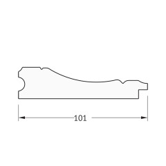 Зеркало настенное Octagon EVOFORM в багетной раме вензель бронзовый, 69,4х69,4 см, BY 3839