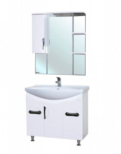 Зеркальный шкаф Bellezza Лагуна 85 с подсветкой