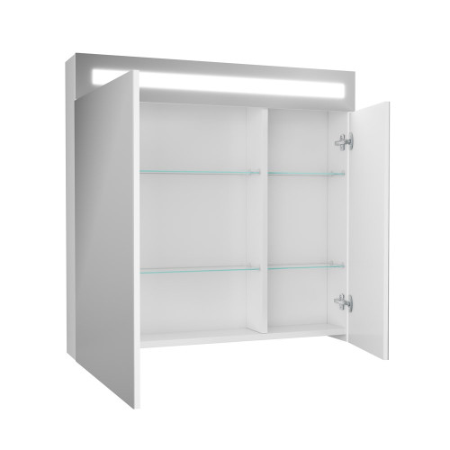 Зеркальный шкаф OWL 1975 Nyborg 80 с LED подсветкой