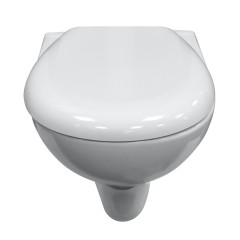 Унитаз подвесной Kale OPTIMUM 350х400х515 безободковый с сиденьем без микролифта, белый