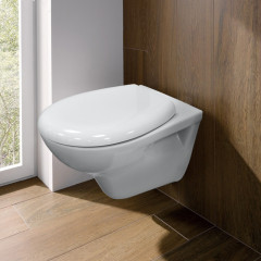 Унитаз подвесной Kale OPTIMUM 350х400х515 безободковый с сиденьем без микролифта, белый