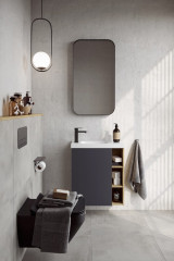 Подвесная тумба 60 см Aqwella ALB0106LDD+ALB0706GRМ