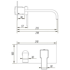Смеситель для раковины Migliore Kvant ML.KVT-2746.CR