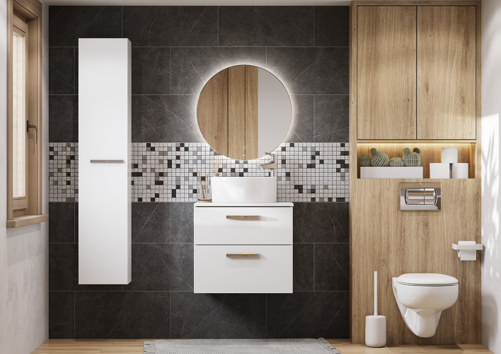 Зеркало Roca Luna 80 подвесное (ZRU9307558)