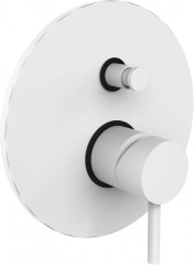 Смеситель встраиваемый для ванны с душем Paffoni Light LIG015BO (с внутренней частью)