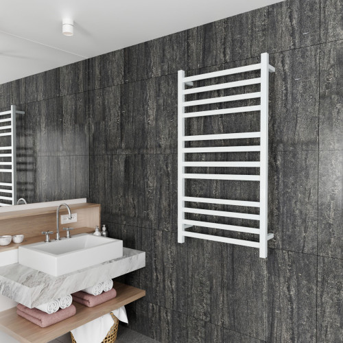 Полотенцесушитель электрический (лесенка) Bauedge Hotel DB-0007, 60x120 см