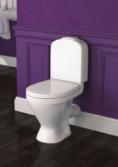 Унитаз-компакт &quot;Classic&quot; ДМ (арматура 2-х режимная OLI, сиденье дюропласт, система soft close, clip up)