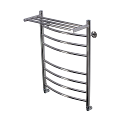 Полотенцесушитель водяной Comfysan Noumi W-8 80/50 с полкой, хром