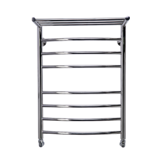 Полотенцесушитель водяной Comfysan Noumi W-8 80/50 с полкой, хром